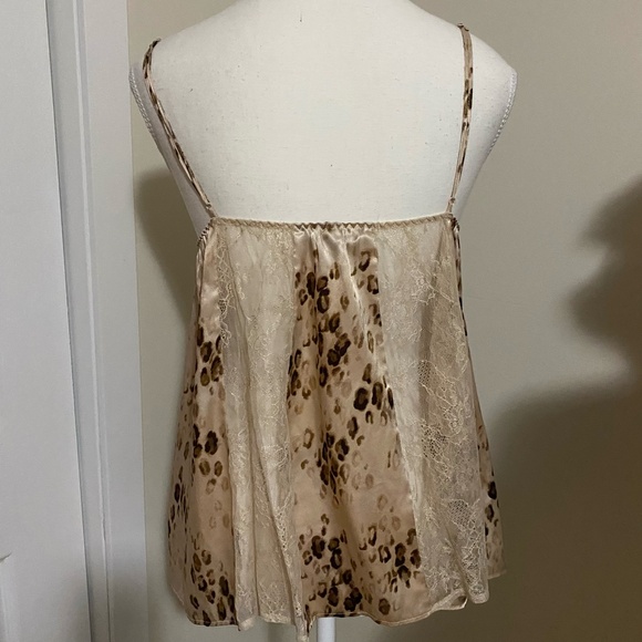 Victoria Secret Leopard Print Lace Dainty Feminine Babydoll Camisole Sz-S - Picture 3 of 16